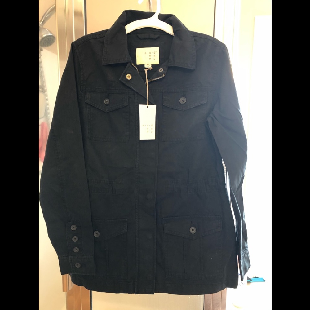 A New Day black light weight cargo jacket - NWT